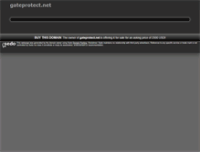 Tablet Screenshot of gateprotect.net